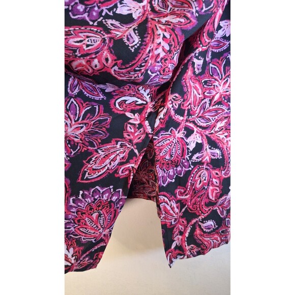 CATHERINE'S Button Up Tunic Shirt Women's Plus Sz 4x Floral Peasant Casual Boho - Picture 5 of 10